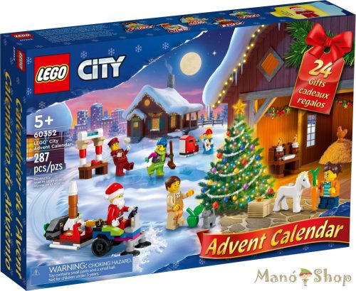 LEGO City Adventi naptár 60352