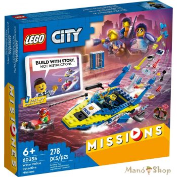 LEGO City - Vízirendőrség nyomozói küldetés 60355
