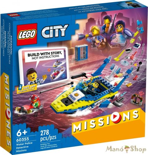 LEGO City - Vízirendőrség nyomozói küldetés 60355