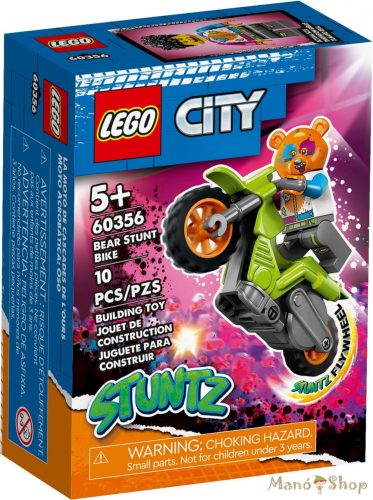 LEGO City - Medve kaszkadőr motorkerékpár