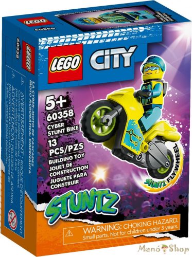  LEGO City - Cyber kaszkadőr motorkerékpár