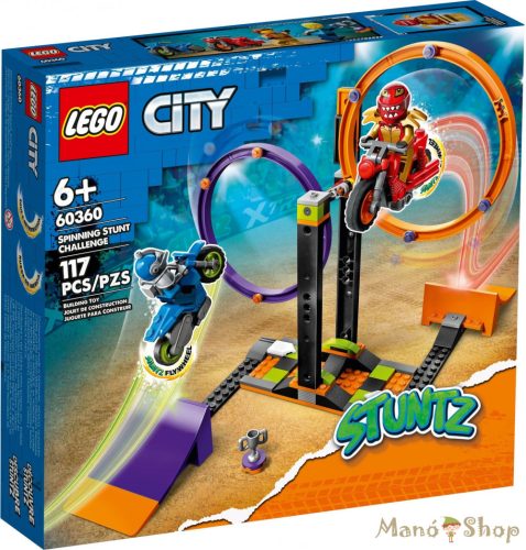 LEGO City - Pörgős kaszkadőr kihívás