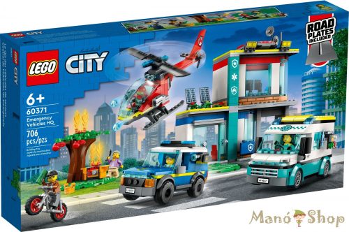 LEGO City - Mentő járművek központja
