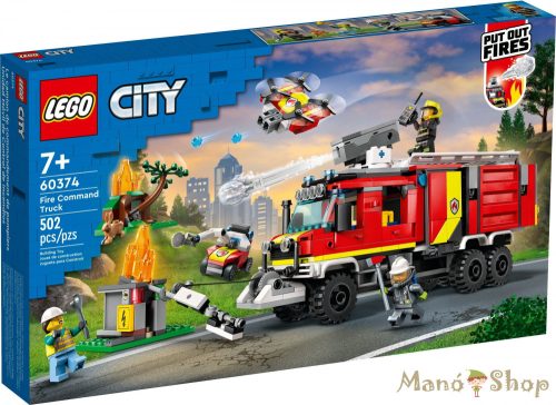 LEGO City - Tűzvédelmi teherautó