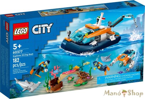 LEGO® City - Felfedező búvárhajó