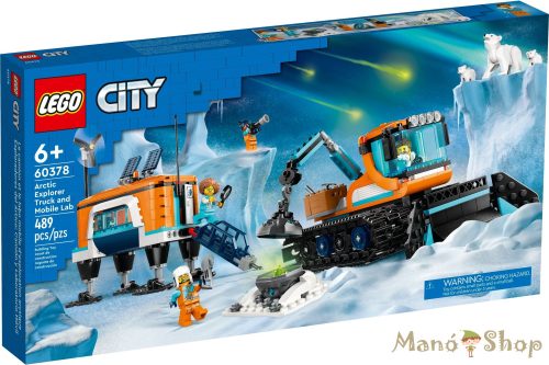LEGO City - Sarkkutató jármű és mozgó labor