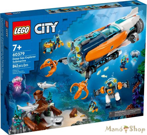 LEGO City - Mélytengeri kutató tengeralattjáró