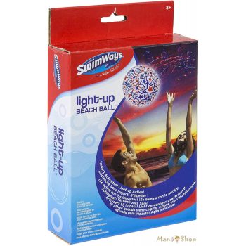 SwimWays - Felfújható világító strandlabda