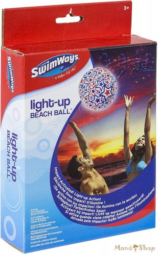 SwimWays - Felfújható világító strandlabda