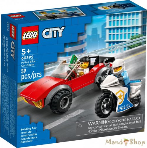 LEGO City - Rendőrségi motoros autós üldözés