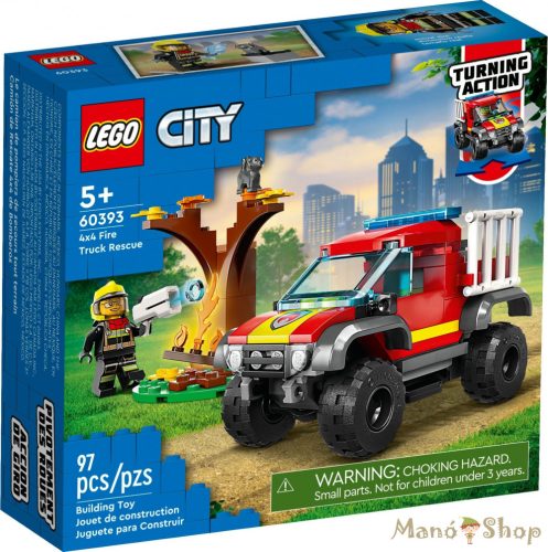  LEGO City - 4x4 Tűzoltóautós mentés