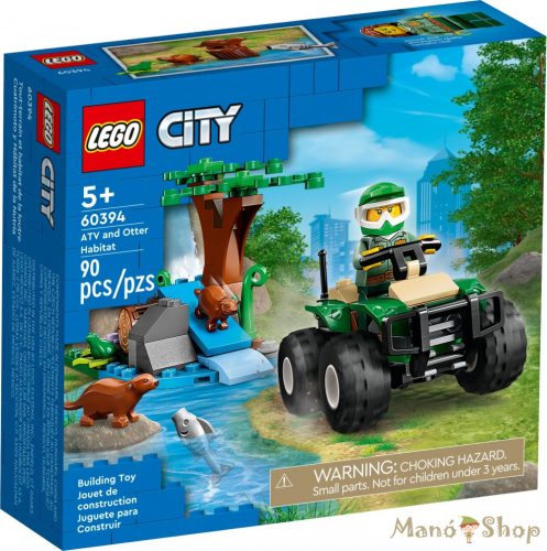 LEGO City - ATV és vidra lak