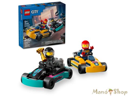 LEGO® City - Gokartok és versenypilóták