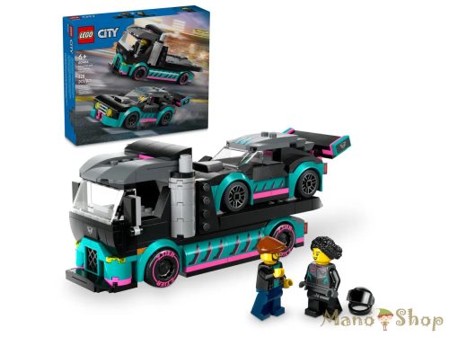 LEGO® City - Versenyautó és autószállító teherautó