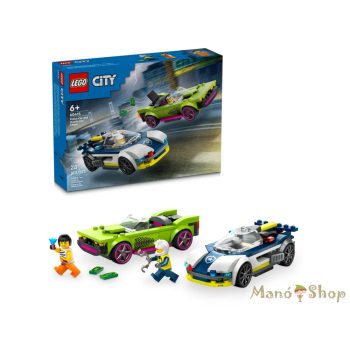 LEGO® City - Rendőrautó és sportkocsi hajsza