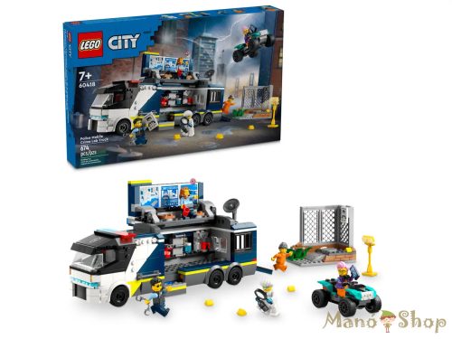 LEGO® City - Rendőrségi mozgó bűnügyi labor