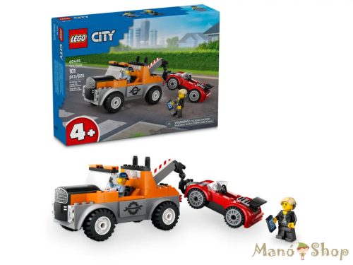 LEGO® City - Vontató és sportautószerviz (60435)
