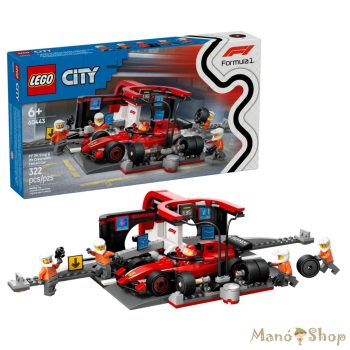   LEGO® City - F1 boxutca és személyzet Ferrari autóval (60443)