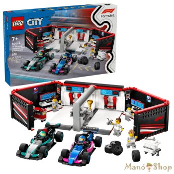 LEGO® City - F1 garázs, Mercedes-AMG és Alpine (60444)