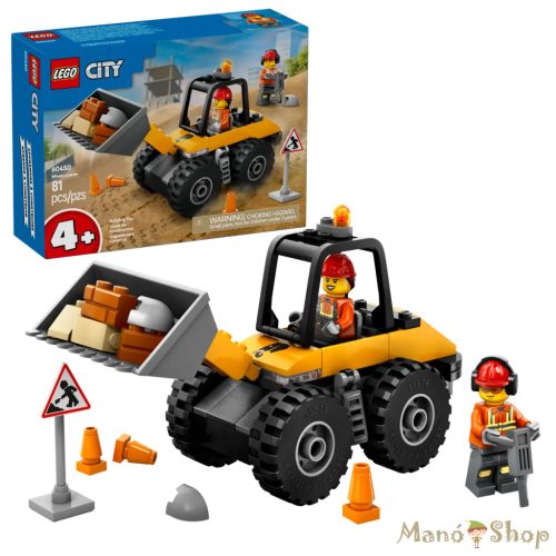 LEGO® City - Sárga kerekes rakodógép (60450)