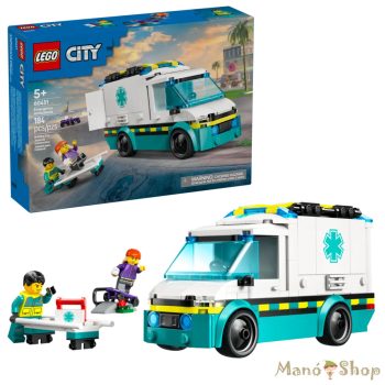 LEGO® City - Sürgősségi mentőautó (60451)