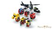 LEGO® City - Helikopter tűzoltóautó és tengeralattjáró egy csomagban (60462)