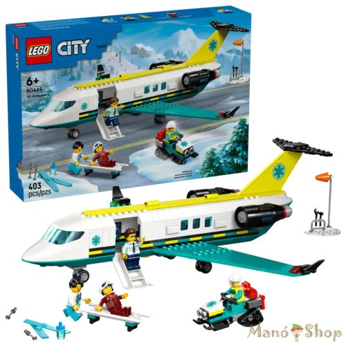 LEGO® City - Sürgősségi mentőrepülőgép (60465)