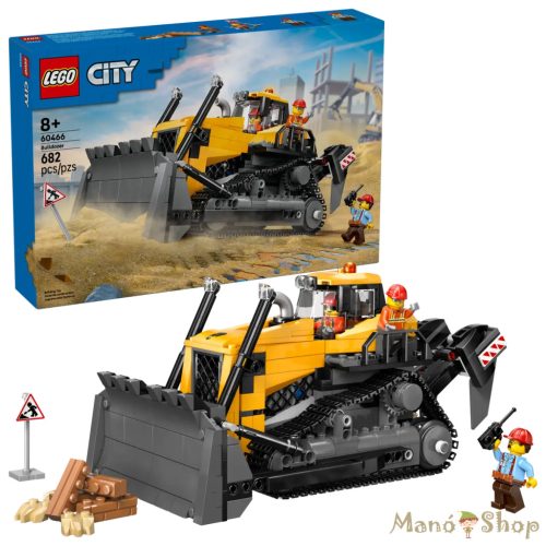 LEGO® City - Sárga buldózer (60466)