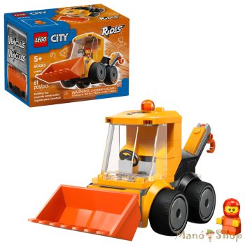 LEGO® City - Járgányok: építőipari rakodó (60483)
