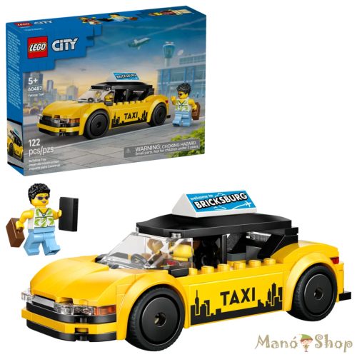 LEGO® City - Sárga taxi (60487)