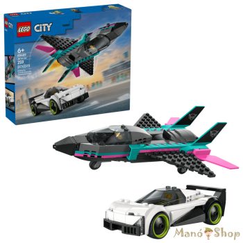 LEGO® City - Repülő vs. autó (60489)