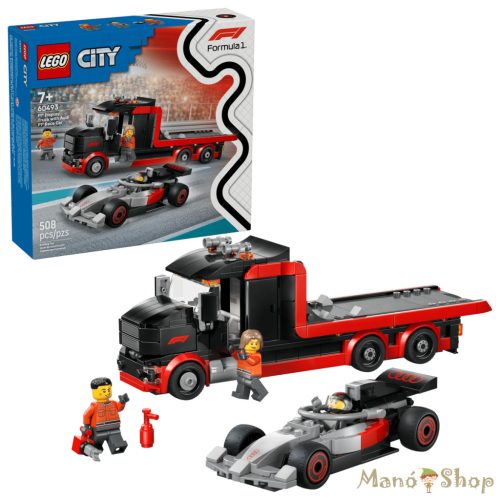 LEGO® City - F1-es kamion egy F1-es Audi versenyautóval (60493)