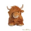 Aurora : Borealis Bruce Skót Felföldi Marha plüssfigura 36 cm (Borealis Bruce Highland Cow)