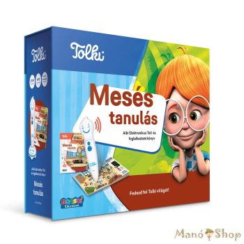   TOLKI Interaktív foglalkoztató könyv - Készletben Mesés tanulás