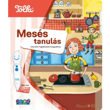TOLKI Interaktív foglalkoztató könyv - Mesés Tanulás