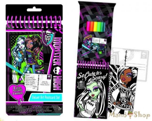Monster High - Bársony képeslap tervező