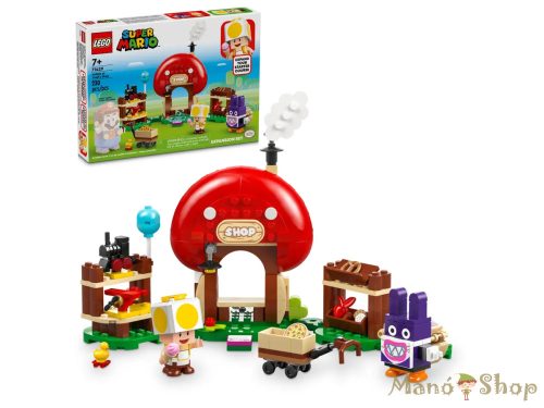 LEGO® Super Mario™ - Nabbit Toad boltjánál kiegészítő szett
