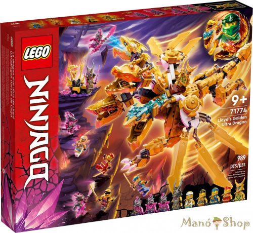 LEGO NINJAGO - Lloyd Ultra aranysárkánya