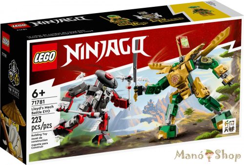 LEGO NINJAGO - Lloyd EVO robotcsatája