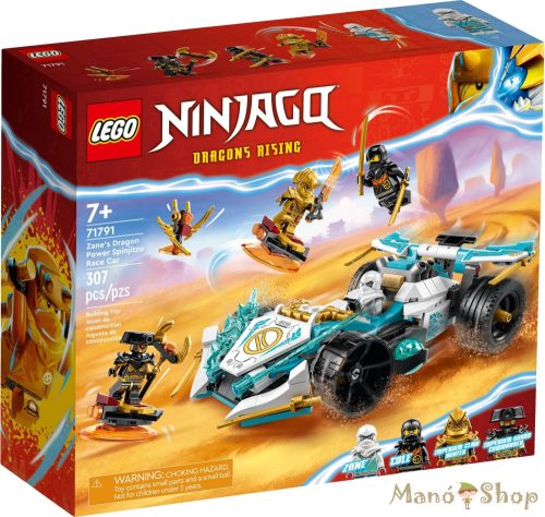 LEGO Ninjago - Zane sárkányerő Spinjitzu versenyautója