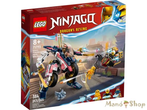  LEGO® NINJAGO® - Sora átalakítható robot versenymotorja 71792