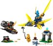 LEGO NINJAGO - Nya és Arin csatája a kis sárkány ellen