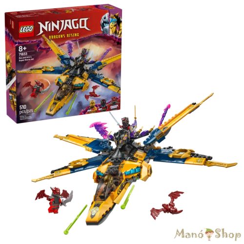 LEGO® NINJAGO® - Ras és Arin szuper viharrepülője (71833)