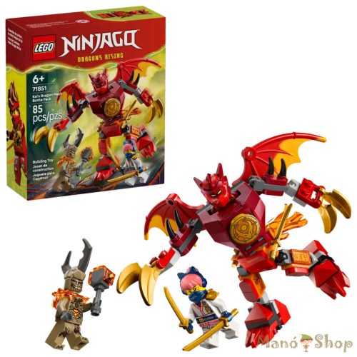 LEGO® NINJAGO® - Kai sárkánypáncélja harci csomag (71851)