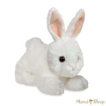 Mini Flopsies 20 cm Fehér nyuszi - Aurora