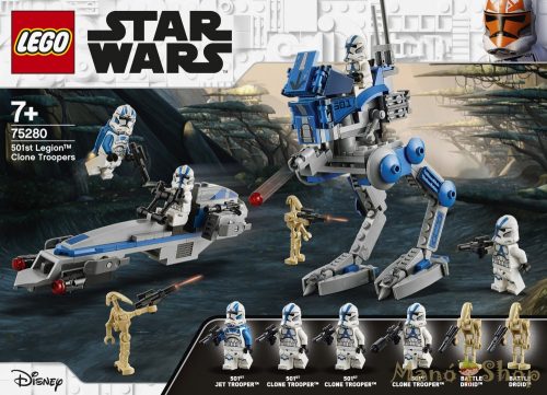LEGO Star Wars - Az 501. Légiós klónkatonák