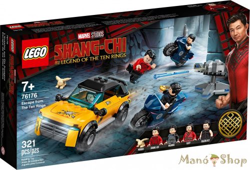 LEGO Super Heroes - Shang-Chi Menekülés a Tíz Gyűrűtől 76176