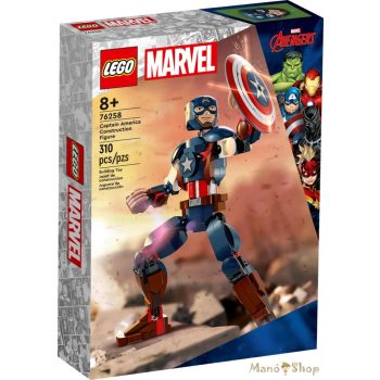 LEGO Super Heroes - Amerika Kapitány építőfigura