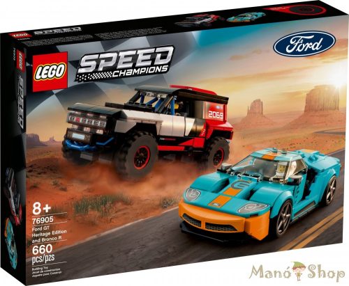 LEGO Speed Champions - Ford GT Heritage Edition és Bronco R 76905