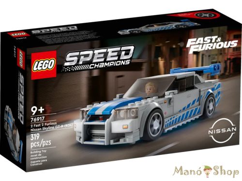 LEGO® Speed Champions - 2 Fast 2 Furious Nissan Skyline GT-R (R34) (76917)